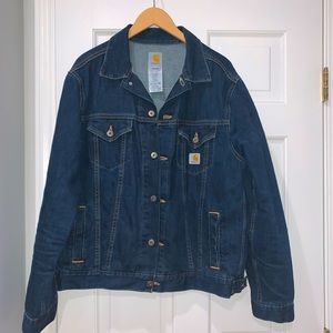 Men’s Carhartt denim jacket. (J291). Size L. Excellent condition